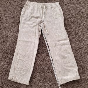 🔵Linen pants - L - Cato